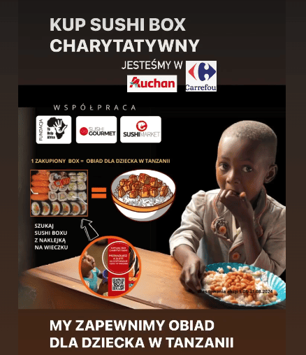 Charytatywny zestaw sushi 